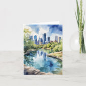 Carte Barton Springs Austin Texas (Devant)