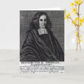 Carte Baruch de Spinoza (Fleur jaune)