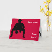 Carte Base-ball (Fleur jaune)