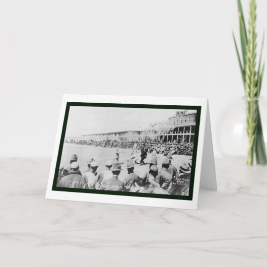 Carte Base-ball 1919 d'équipe d'armée (Devant)