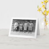Carte Base-ball 1920 de Triple Play (Fleur jaune)
