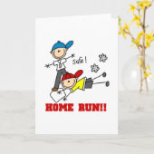 Carte Base-ball de test maison (Fleur jaune)