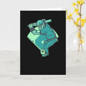 Carte Baseball (Fleur jaune)