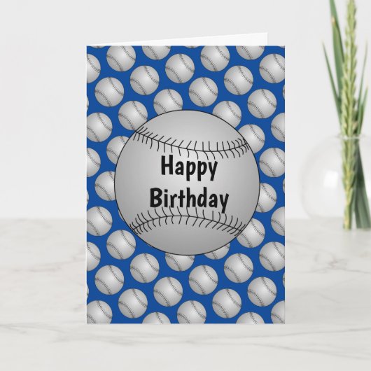 Carte Baseball (Devant)