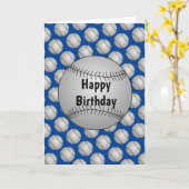 Carte Baseball (Fleur jaune)