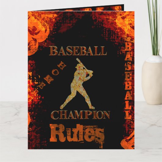 Carte Baseball       (Devant)