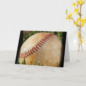 Carte Baseball (Fleur jaune)