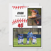 Carte Baseball 2 Photo Memory Mate (Devant)