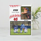 Carte Baseball 2 Photo Memory Mate (Debout devant)