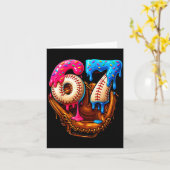 Carte Baseball 67 Six Seven Funny 6 7 Meme Gen Alpha Mem (Fleur jaune)