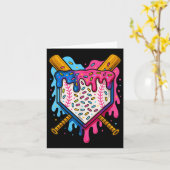 Carte Baseball Boys Ice Cream Driam Baseball (Fleur jaune)