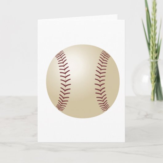 Carte Baseball customisé (Devant)