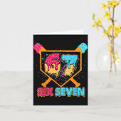 Carte Baseball Drip Number 67 Player Or 67th Birthday Bo (Fleur jaune)