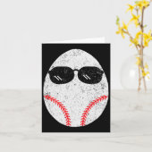 Carte Baseball Easter Egg Lunettes de soleil Femmes Homm (Fleur jaune)