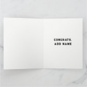Carte baseball graduation (Intérieur)