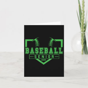 Carte Baseball Senior Night Baseball Senior 2025 Graduat