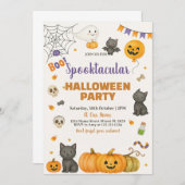 Carte Bash Fantômes, Citrouille & Costume (Devant / Derrière)