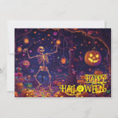 Carte Bash Halloween Boo-gee bones (Devant)