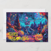 Carte Bash Halloween Boo-gee bones (Devant)