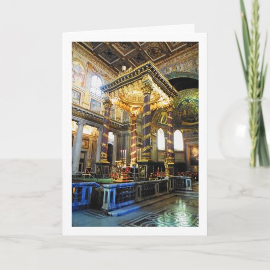 Carte Basilique Sainte-Marie-Majeure, Rome (Devant)