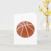 Carte Basket (Fleur jaune)