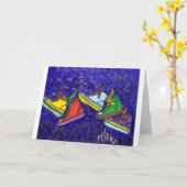 Carte Basket (Fleur jaune)