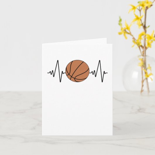 Carte Basket (Fleur jaune)