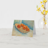 Carte Basket avec Six Oranges Van Gogh Fine Art (Fleur jaune)