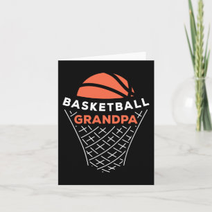 Carte Basket-ball Grand-pa Ball Lover Meilleur Grand-Pèr