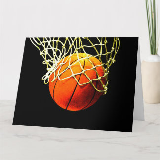 Carte Basket-ball I Love