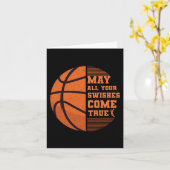 Carte Basket-ball mai tous vos Swings obtenir True Colle (Fleur jaune)