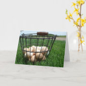 Carte Basket d'Eggs (Fleur jaune)