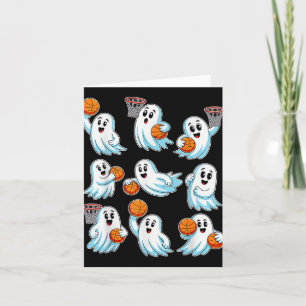 Carte Basket d'Halloween pour fantôme de Boom Basket d'H