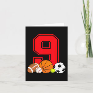 Carte Basket Football Baseball Football Bir de 9 ans
