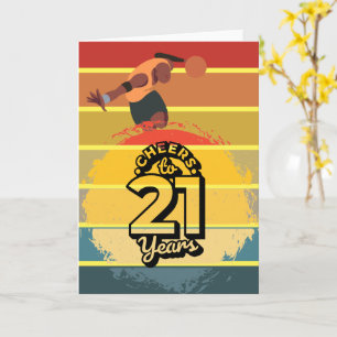 Carte Basketball  Acclamations pour les 21 ans le dimanc