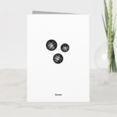 Carte Basketball Ball et drapeaux Anniversaire de enfant (Dos)