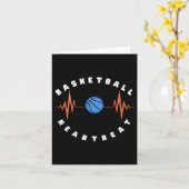 Carte Basketball Heartbeat 6 (Fleur jaune)