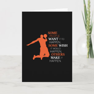 Carte Basketball Sports Basketball Team Joueur Idée cade