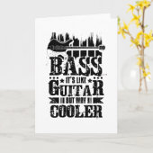 Carte Basse C'Est Comme La Guitare (Fleur jaune)