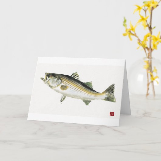 Carte Basse striée (Fleur jaune)