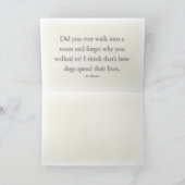 Carte Basset Hounds - Printemps dans l'air (Intérieur)