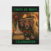 Carte Basset Teckel   (Devant)