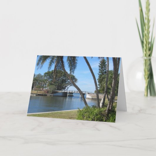 Carte Bassin de Yacht, Bradenton, Floride (Devant)