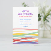 Carte Bat Bar Mitzvah Party (Debout devant)