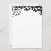 Carte Bat d'Halloween mignonne (Dos)