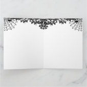Carte Bat d'Halloween mignonne (Intérieur)