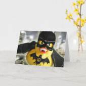 Carte Bat Ducky Rules ! (Fleur jaune)