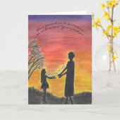 Carte bat mitzvah (Fleur jaune)