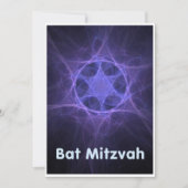 Carte Bat mitzvah (Devant)