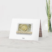 Carte Bat mitzvah design en marbre - Customisé (Dos)